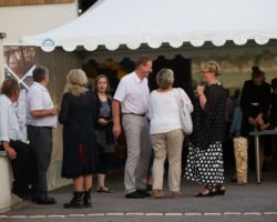 La réception des invités